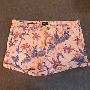 Pattern Midi American Eagle Shorts